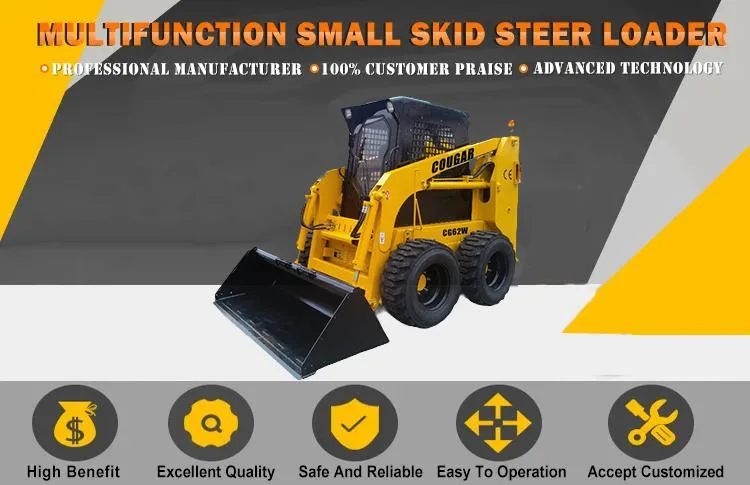 Fast Delivery Cheap Skid EPA Engine Wheel Loader Skid Steer Loader Attachment