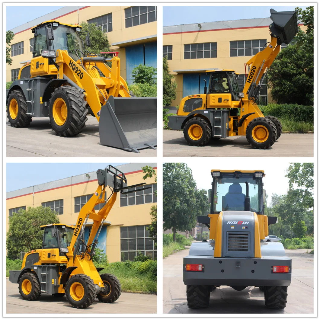 Haiqin Brand New Strong Wheel Loader (HQ920) with Ce Certificate