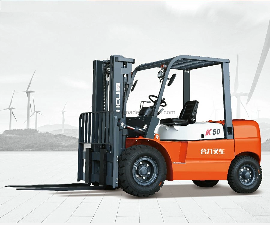 Toyota/Hangcha/Komatsu/Heli/Tcm/Hyster 2/3/3.5/5 Ton 3/4.5/6m Diesel 4X4 Mini Electric LPG Forklift with Attachment