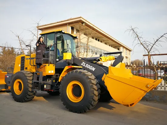 Новый китайский мини-колесный погрузчик по цене 5 тонн Zl50gn с каменным ковшом объемом 3,0 м3